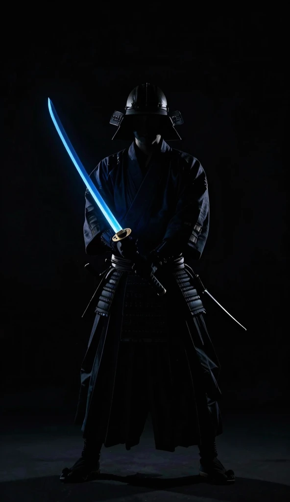 Dark Samurai AMOLED Wallpaper 4K phone black