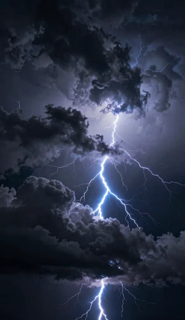Black Lightning Wallpaper 4K phone black