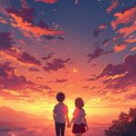 anime-couple-sunset-wallpaper