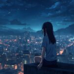 anime-rooftop-night-wallpaper