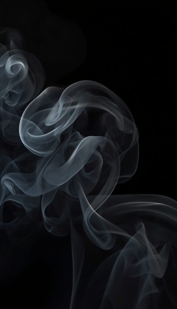 Black Abstract Smoke AMOLED Wallpaper 4K phone amoled