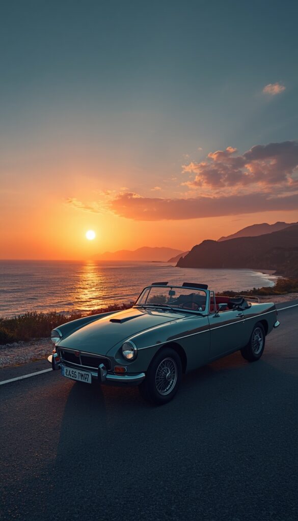 Classic Convertible Wallpaper 4K phone cars