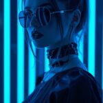 dark-blue-neon-ai-girl