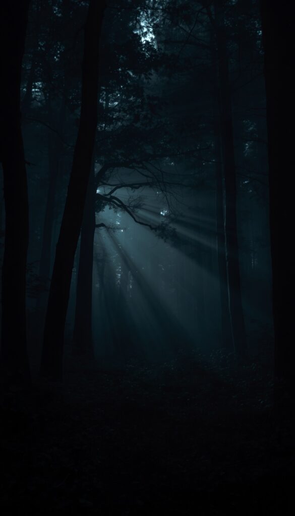 Dark Forest AMOLED Mist Wallpaper 4K phone amoled