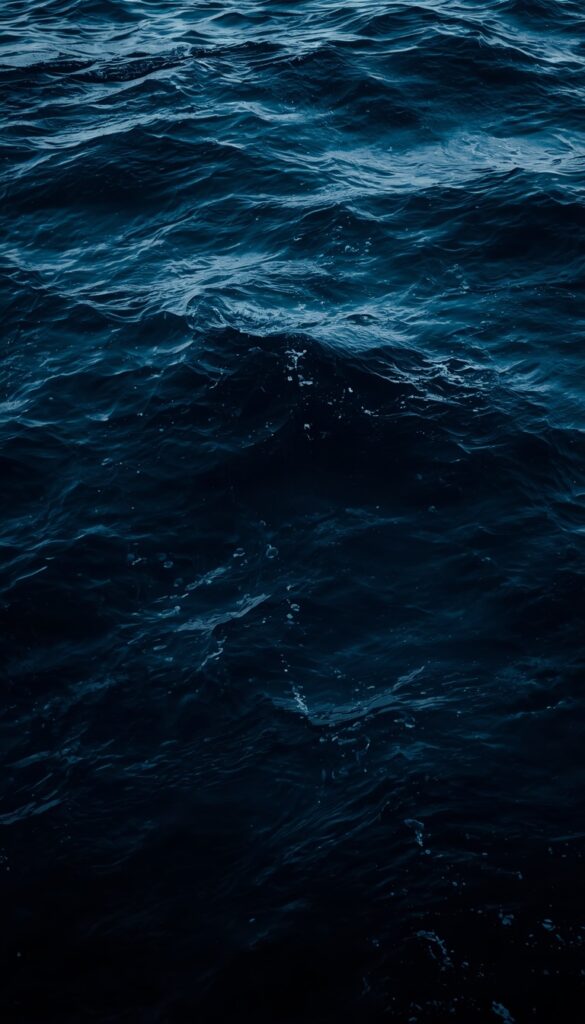 Dark Wave Ocean AMOLED Wallpaper 4K phone amoled
