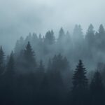 dark-pine-trees-wallpaper