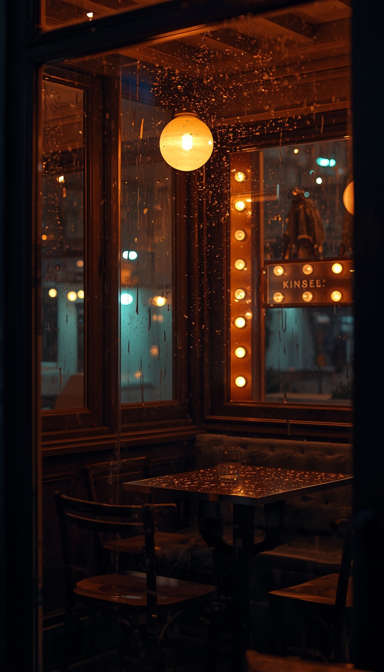 lucid-origin_vertical_phone_wallpaper_cozy_aesthetic_cafe_at_night_warm_lights_rainy_window_r-0
