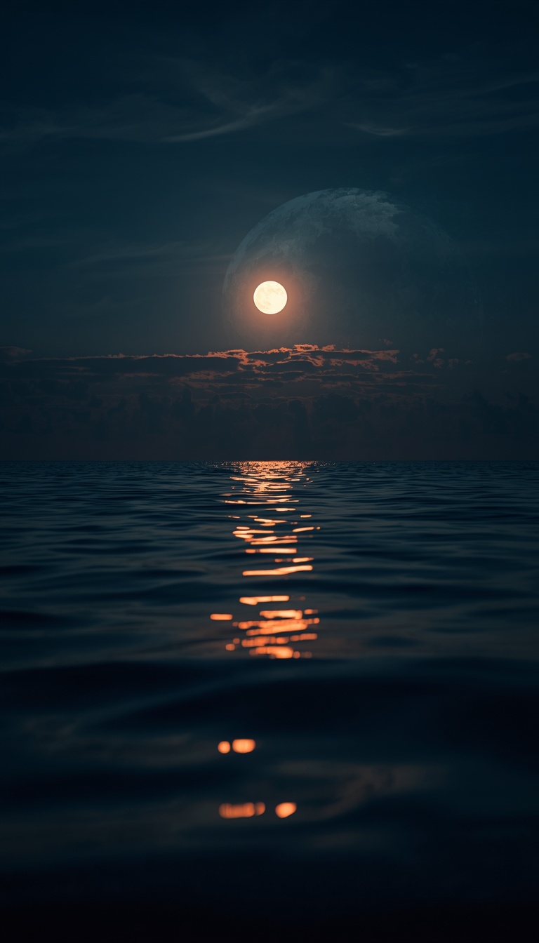 lucid-origin_vertical_phone_wallpaper_dreamy_glowing_ocean_at_night_aesthetic_moon_reflection-0