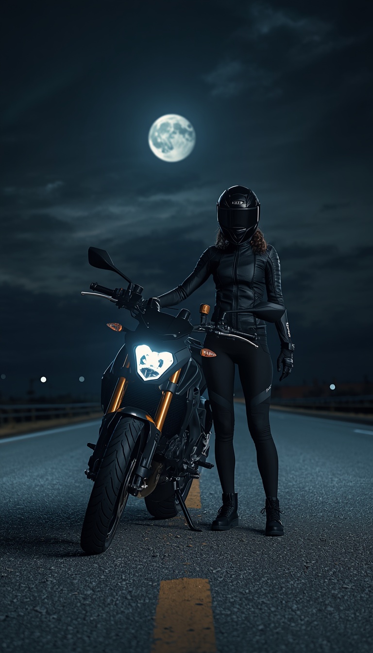 lucid-origin_vertical_phone_wallpaper_realistic_biker_girl_standing_beside_sport_motorcycle_o-0