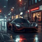 midnight-hypercar-rain-wallpaper
