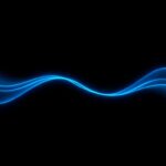 minimal-blue-neon-wave-wallpaper