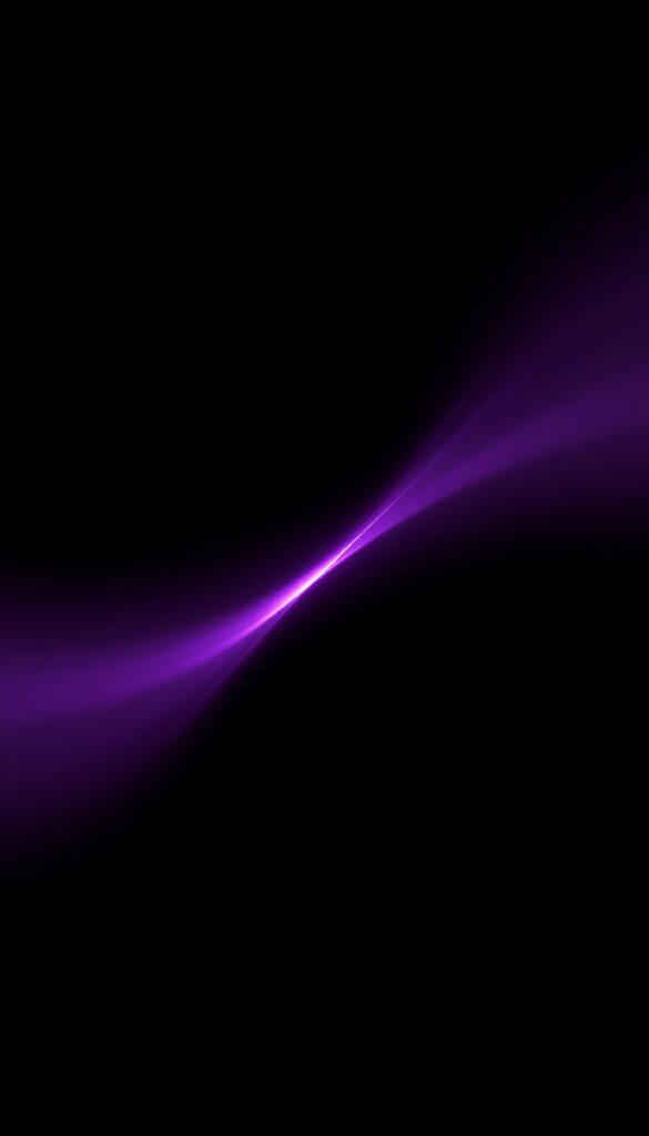 Minimal Purple Glow Wallpaper