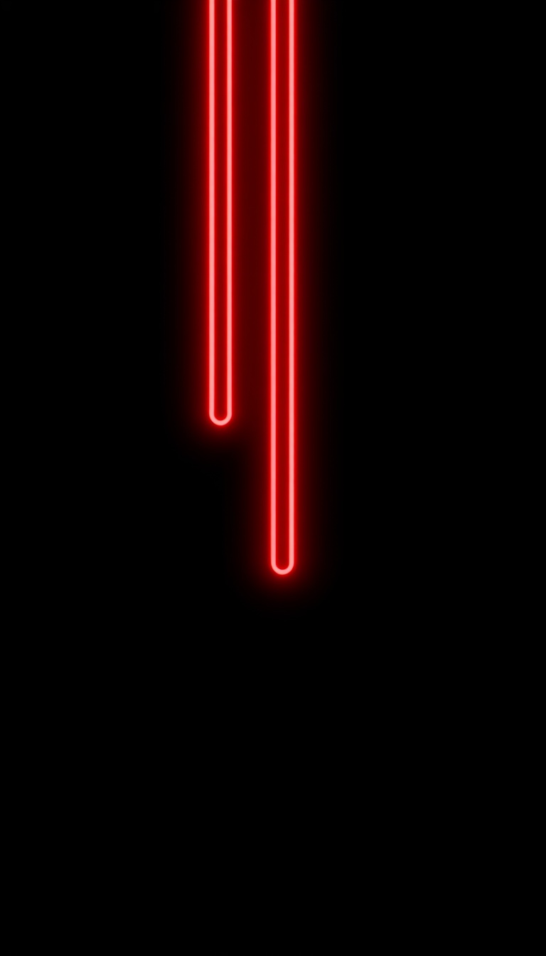 minimal-red-neon-wallpaper