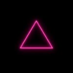minimal-triangle-neon-wallpaper