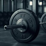 modern-gym-barbell-focus-4k