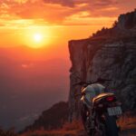 mountain-cliff-motorcycle-wallpaper