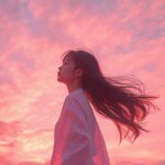 pink-sunset-ai-girl-wallpaper
