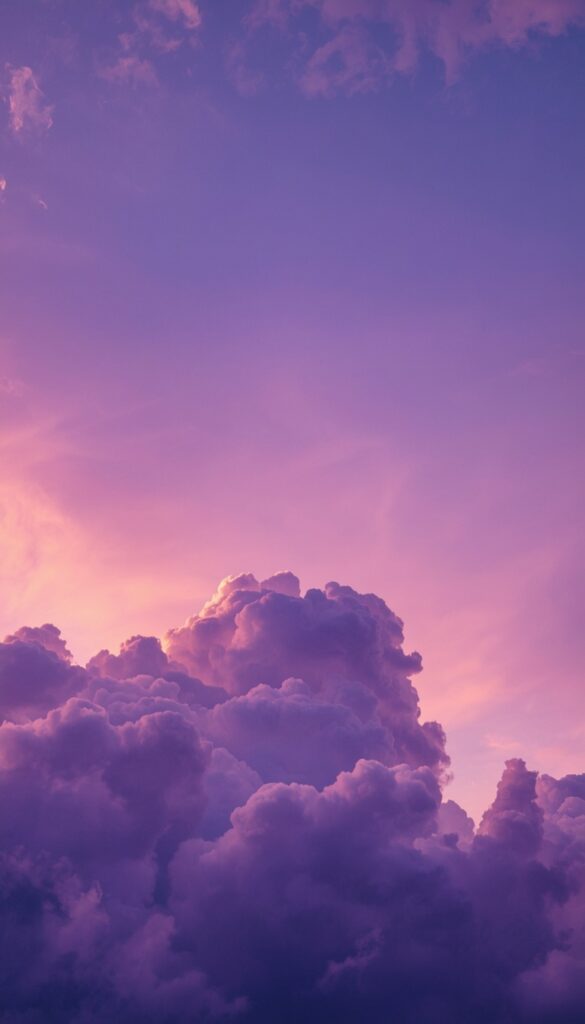 Purple Aesthetic Dream Sky Wallpaper