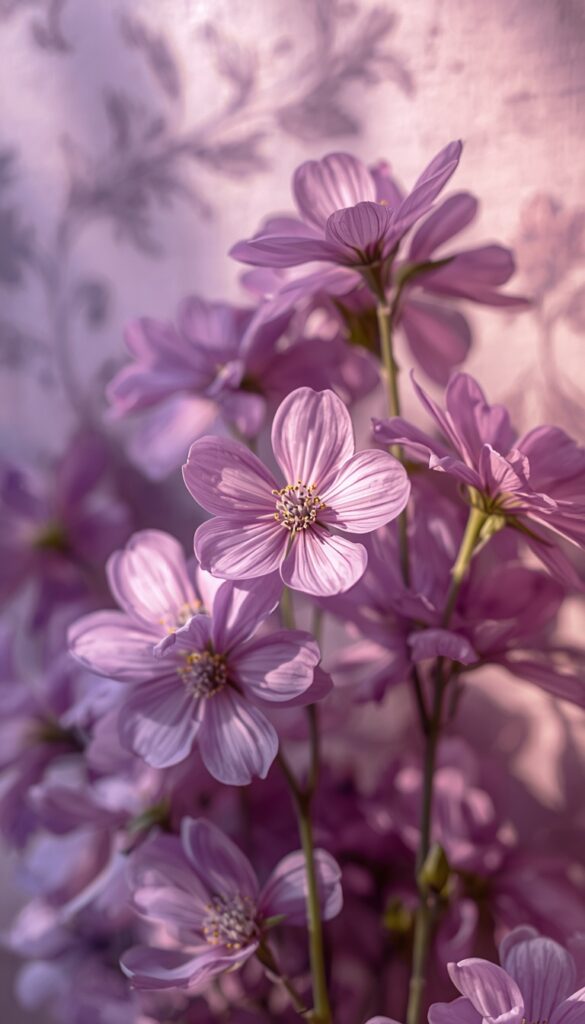 Purple Flower Wallpaper 4k phone purple