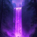 purple-waterfall-wallpaper