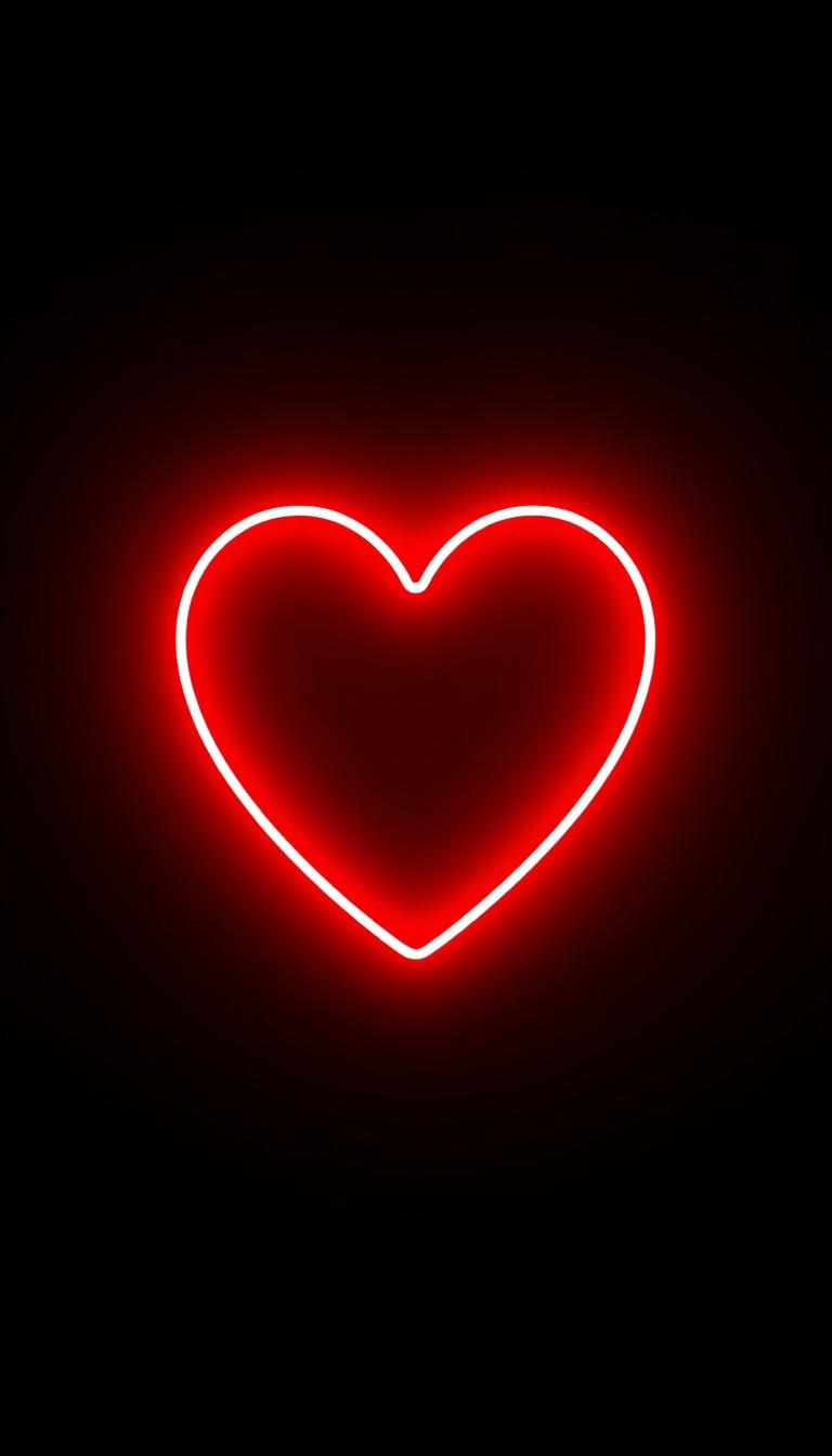 red-neon-heart-wallpaper