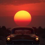 retro-sunset-car-wallpaper