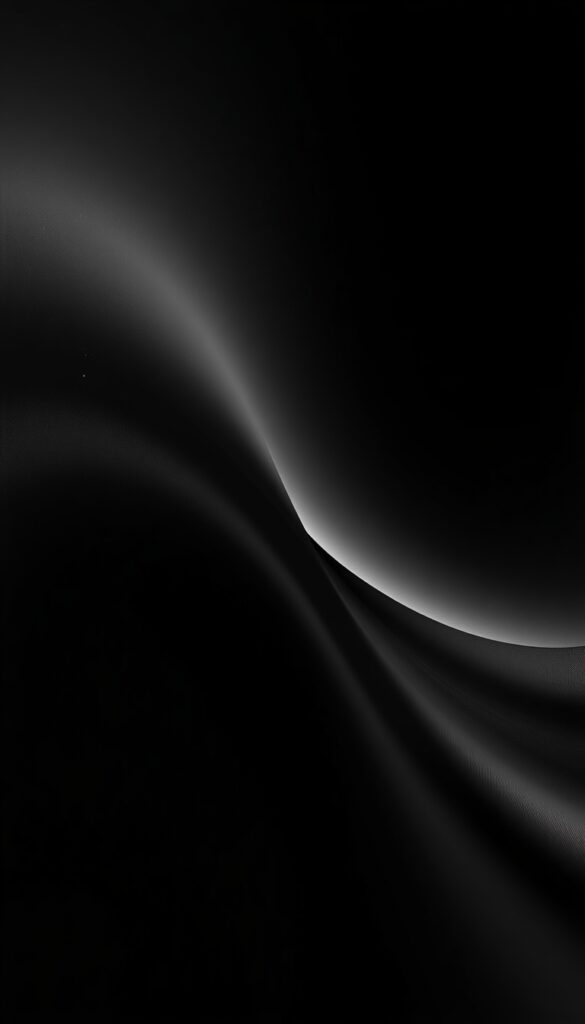 Smooth Black Gradient Wallpaper 4K phone minimal