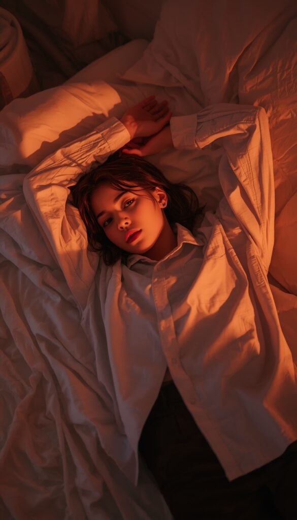 Soft Bedroom Aesthetic Girl Wallpaper 4K phone ai girl